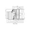 Double Row Ball Slewing Bearing（02 Series）--External Gear