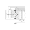 Single Row Crossed Roller Slewing Bearing (11Series）-- Non Gear