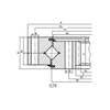 Single Row Crossed Roller Slewing Bearing (HJ Series）-- Internal Gear