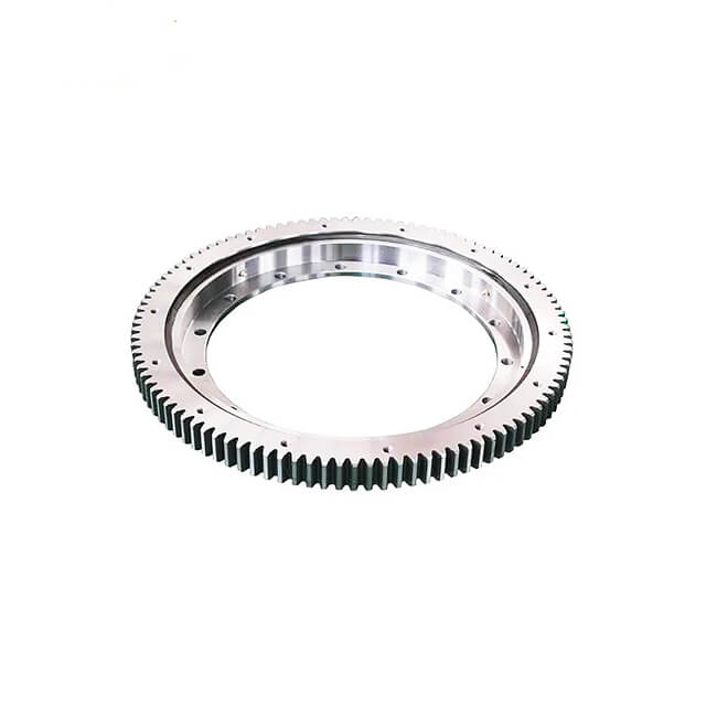 Slewing Bearing With Flange -- External Gear