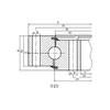 Single Row Four Point Contact Ball Slewing Bearing（01Series）--Non Gear
