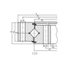 Single Row Crossed Roller Slewing Bearing (11Series）-- Non Gear