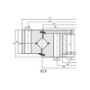 Single Row Crossed Roller Slewing Bearing (HJ Series）-- Internal Gear
