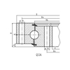 Single Row Four Point Contact Ball Slewing Bearing（Q Series）--Non Gear