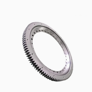 Series Flange Type SLEWING BEARINGS WITH OUTER GEAR TEETH / OEM Slewing Ring Bearing Supplier