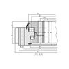 Three Row Roller Slewing Bearing (13 Series)-- External Gear