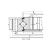 Single Row Crossed Roller Slewing Bearing（11Series）-- External Gear