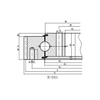 Thin Section Slewing Bearing -- External Gear